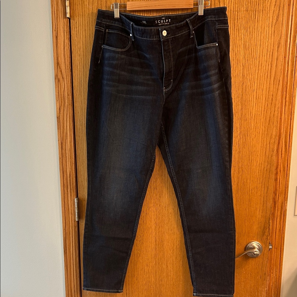 White House Black Market Dark Blue Jeans